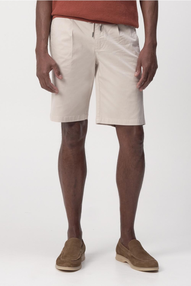 HEDDLE SHORT 096113 8022 CRYSTAL GRAY BEIGE